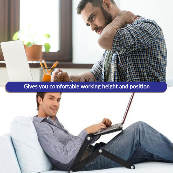 Adjustable Aluminum Alloy Laptop Desk