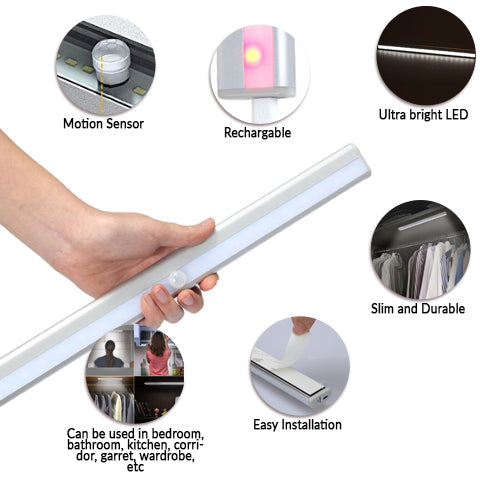 Rechargeable Motion Sensor LED Light