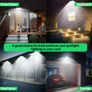 Solar-Powered Motion Sensor LED Light