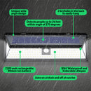 Solar-Powered Motion Sensor LED Light