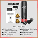 🔥 𝗘𝗔𝗥𝗟𝗬 𝗕𝗙𝗖𝗠  𝗦𝗔𝗟𝗘 🔥 $40 𝗢𝗙𝗙 💲 | On-The-Go Espresso Machine ☕