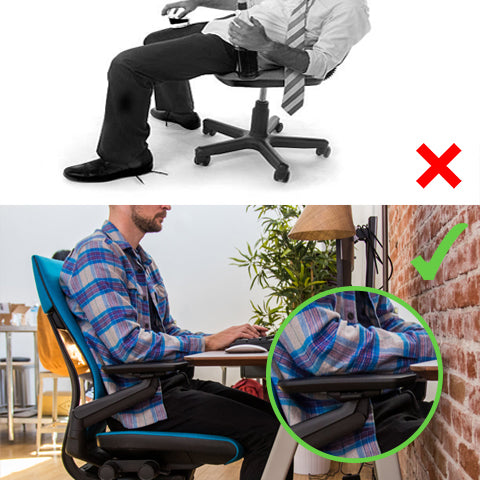 Defective armrests VS using our Office Chair Armrest Pads Replacement 