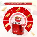 Fast Pop-up Hot Dog And Bun Toaster