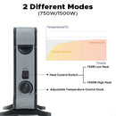 1500W Portable Wall Mounted Heater