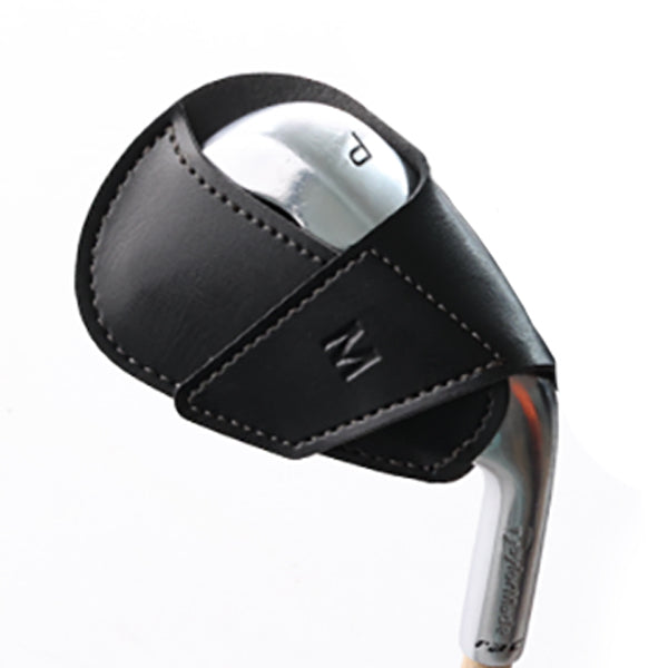 Premium Black Golf Iron Cover