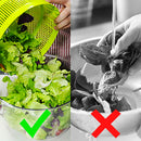 Quick Dry Salad Spinner | 𝗦𝗔𝗩𝗘 𝟯𝟯% 🅽🅾🆆