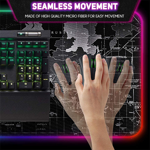 RGB Gaming Mouse Pad seamless movement