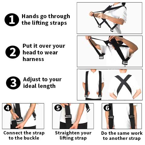 Shoulder Lifting Straps