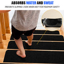 Absorbs water and sweat