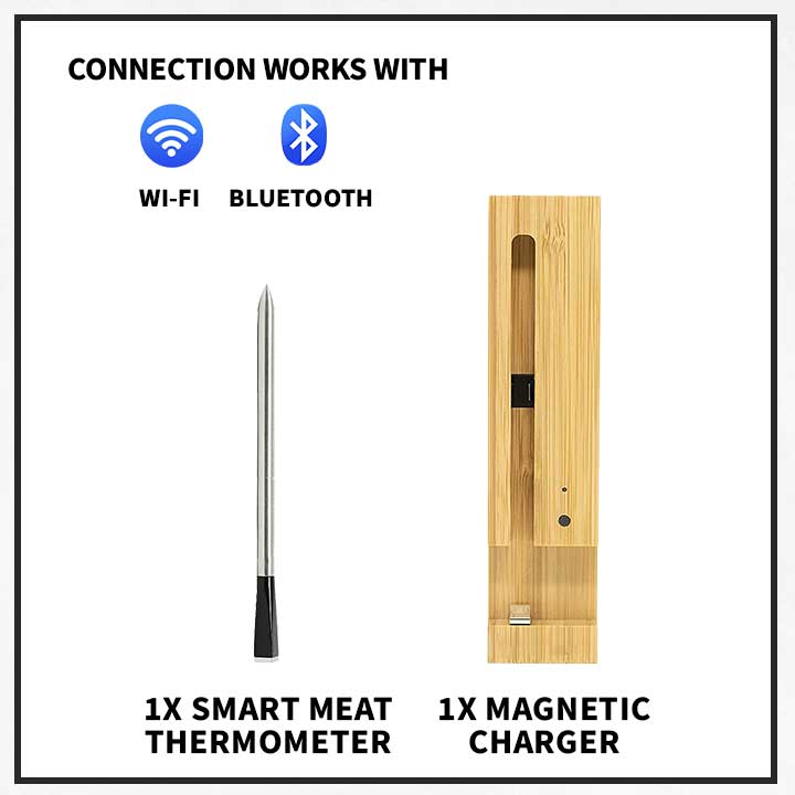 Wireless Smart Meat Thermometer