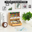 Wooden Desk Organizer