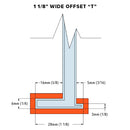 Anti-Slip Ladder Rail Cover & Stabilizer