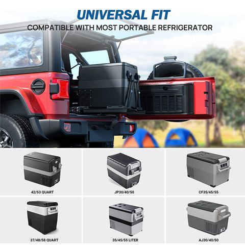 Universal Camp Fridge Slide Mount