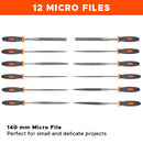 25Pcs Metal File Set