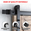 6.6ft. DIY Sliding Barn Door Hardware Kit