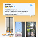 Bug Proof Magnetic Door Screen